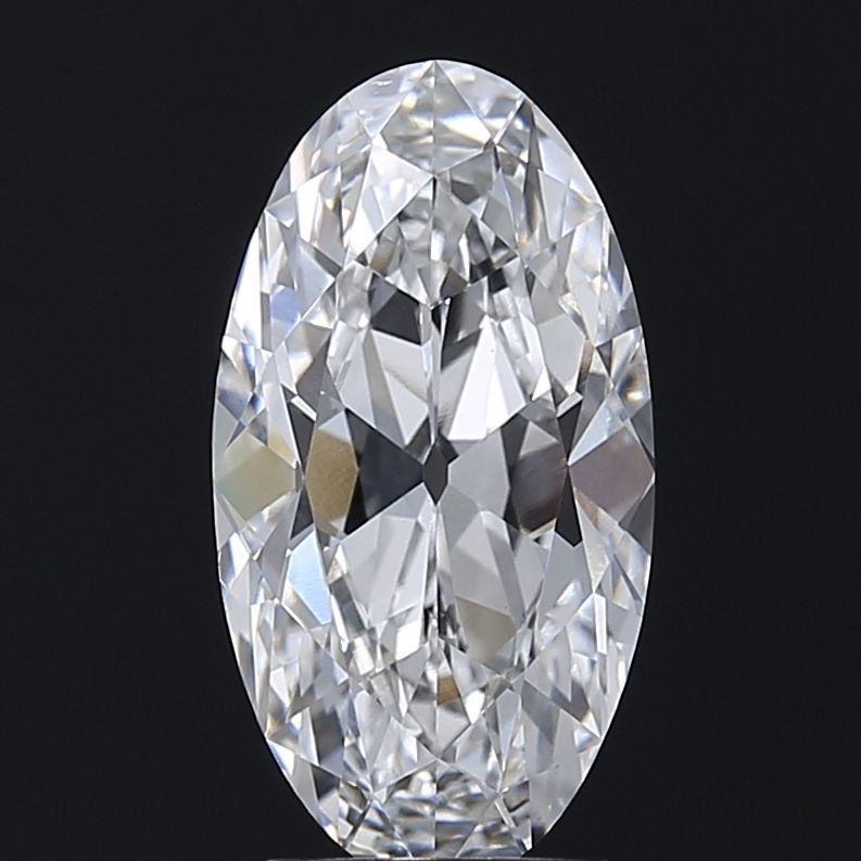 3.02 ct. oval Lab Grown Diamond front image