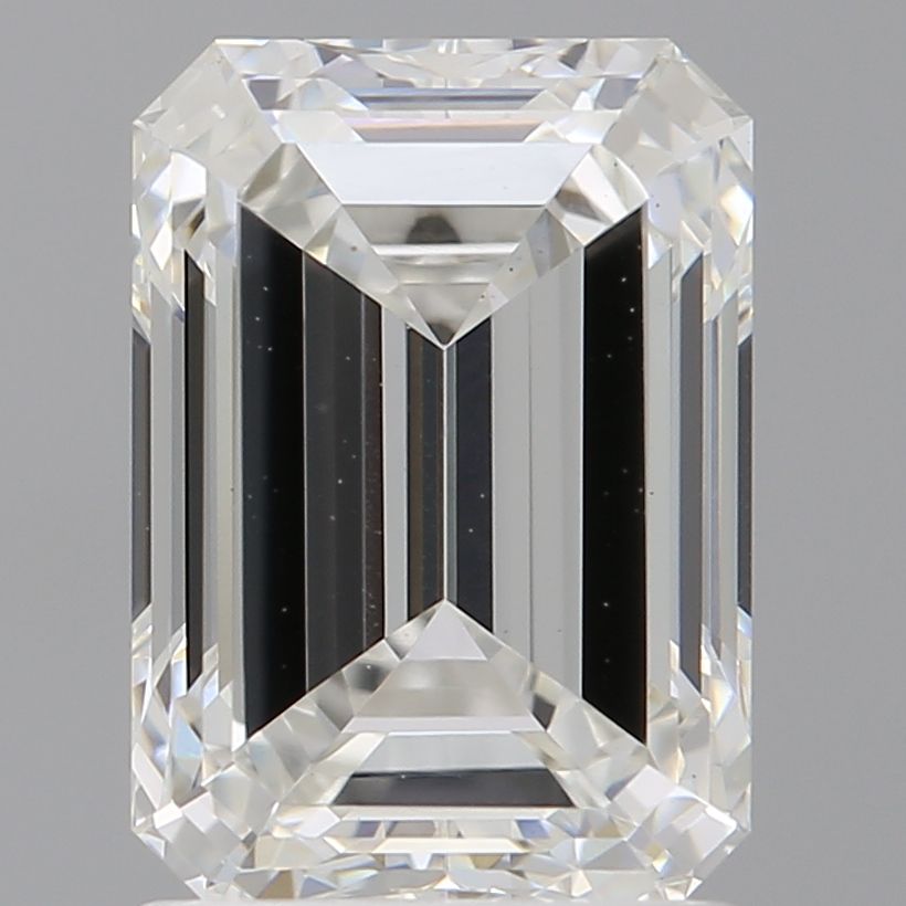2.08 ct. emerald Lab Grown Diamond front image