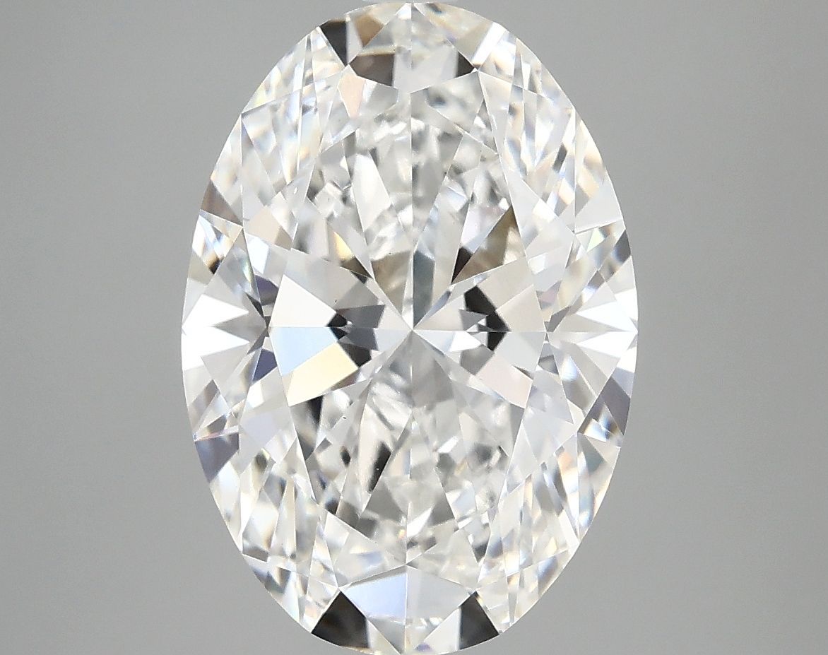 5.04 ct. oval Lab Grown Diamond front image