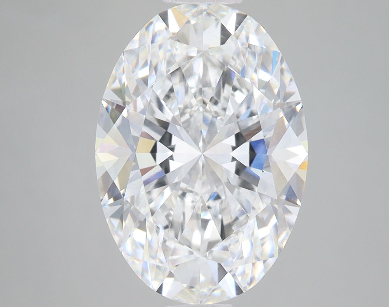5.09 ct. oval Lab Grown Diamond front image