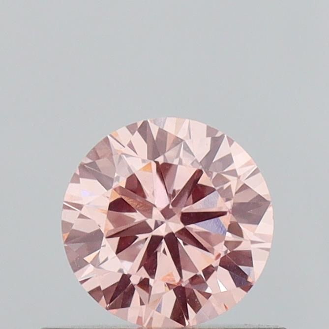 0.45 CT Fancy Intense Brownish Pink ROUND