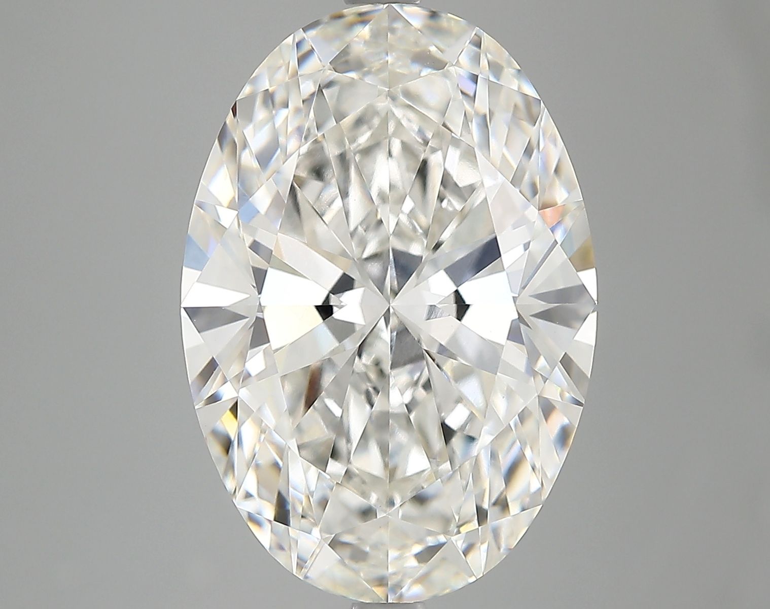 7.09 ct. oval Lab Grown Diamond front image