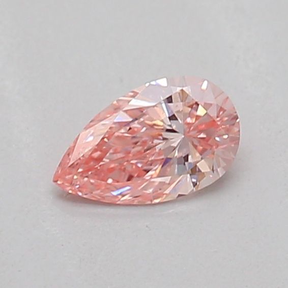 0.16 CT Fancy Vivid Pink PEAR