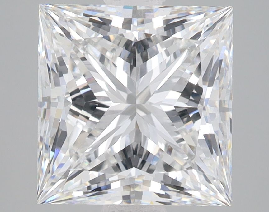 4.04 ct. princess Lab Grown Diamond front image