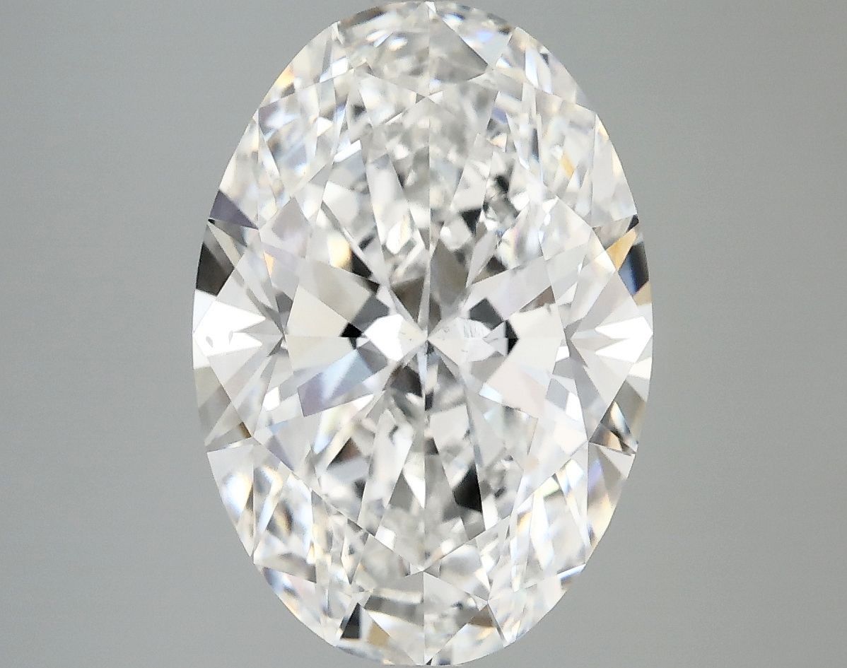5.05 ct. oval Lab Grown Diamond front image
