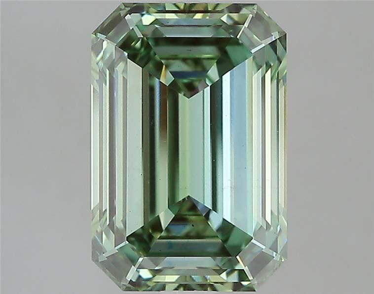 4.13 ct. emerald Lab Grown Diamond front image