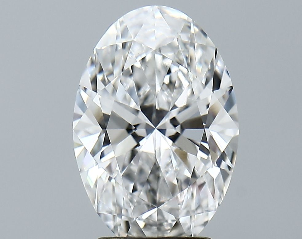 3.05 ct. oval Lab Grown Diamond front image