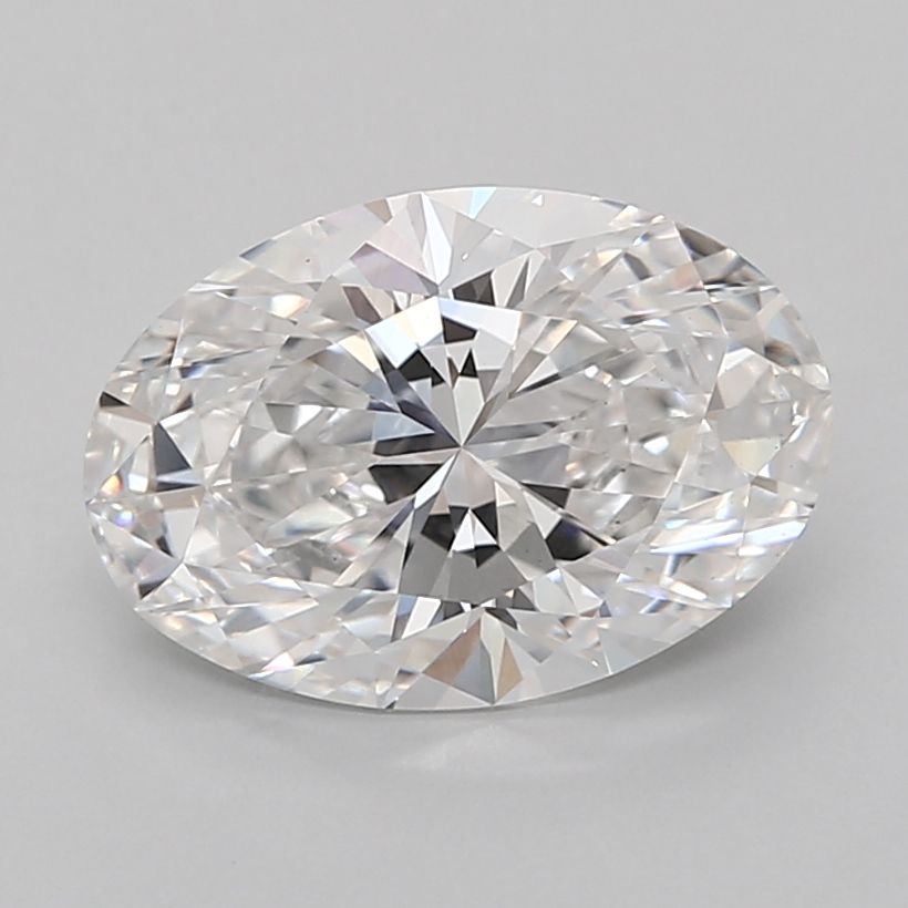 3.07 ct. oval Lab Grown Diamond front image