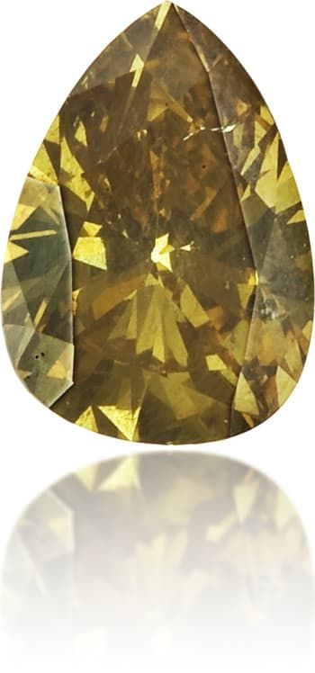 Diament 0.2 ct Fancy Deep Yellow/I1