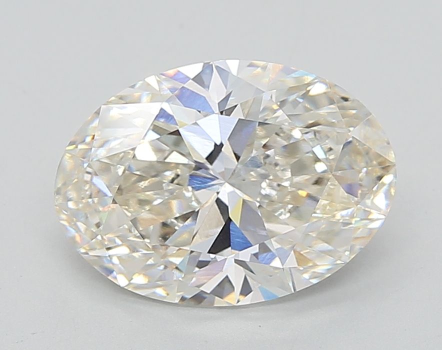4.08 ct. oval Lab Grown Diamond front image
