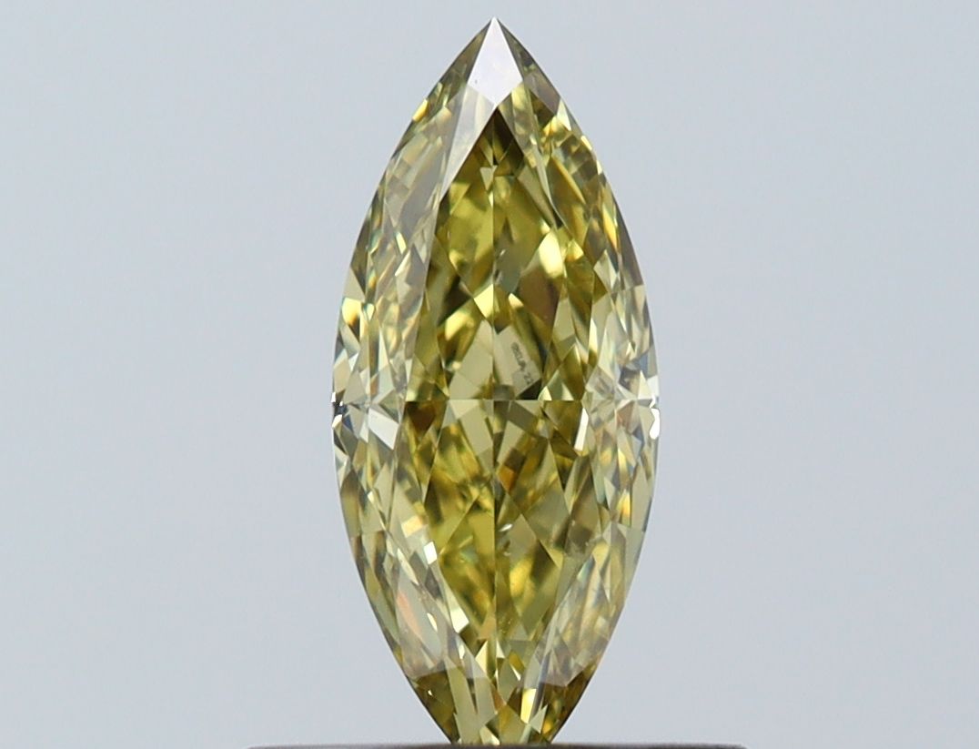 Diament 0.62 ct Fancy Yellow/VS2