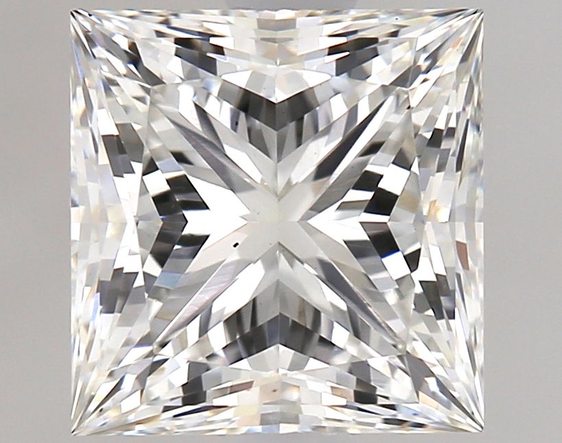 1.57 ct. princess Lab Grown Diamond front image