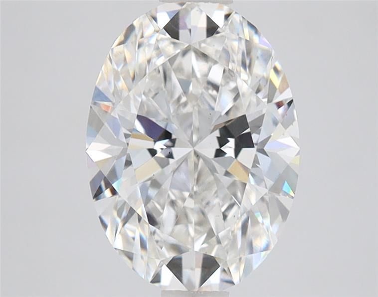 2.10 ct. oval Lab Grown Diamond front image