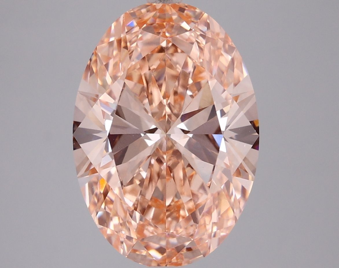 5.00 ct. oval Lab Grown Diamond front image
