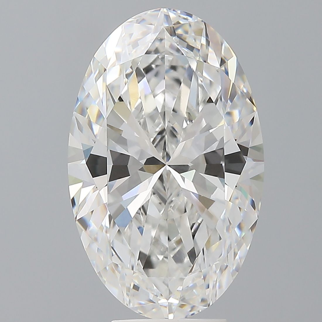 6.56 ct. oval Lab Grown Diamond front image