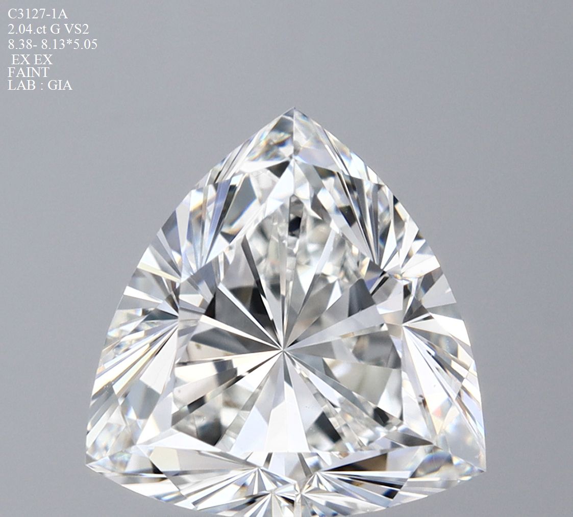 2.04 ct Triangular Diamond