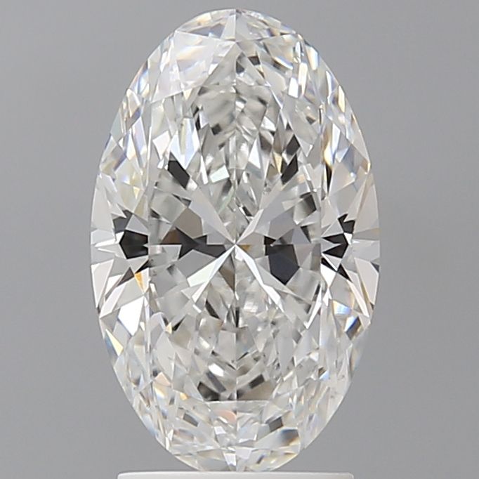 2.58 ct. oval Lab Grown Diamond front image