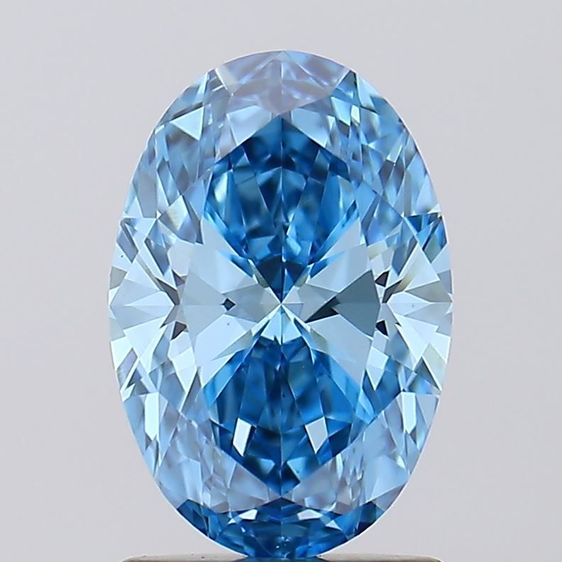 1.28 ct. oval Lab Grown Diamond front image