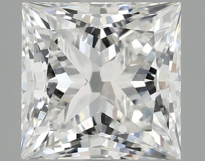 2.08 ct. princess Lab Grown Diamond front image