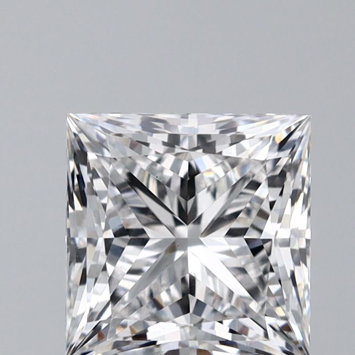 1.24 ct. princess Lab Grown Diamond front image