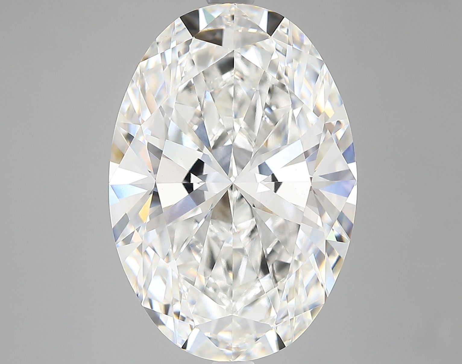 6.66 ct. oval Lab Grown Diamond front image