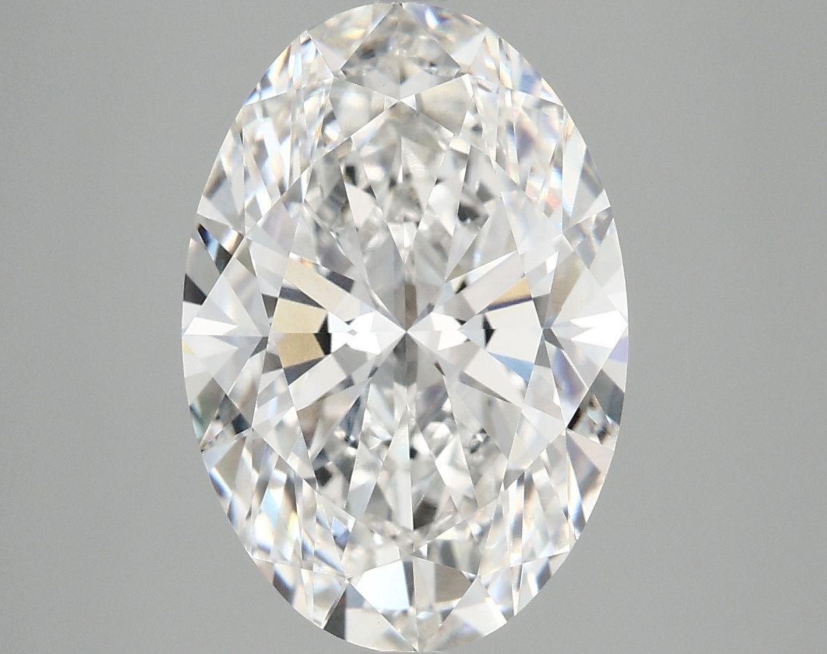 5.09 ct. oval Lab Grown Diamond front image