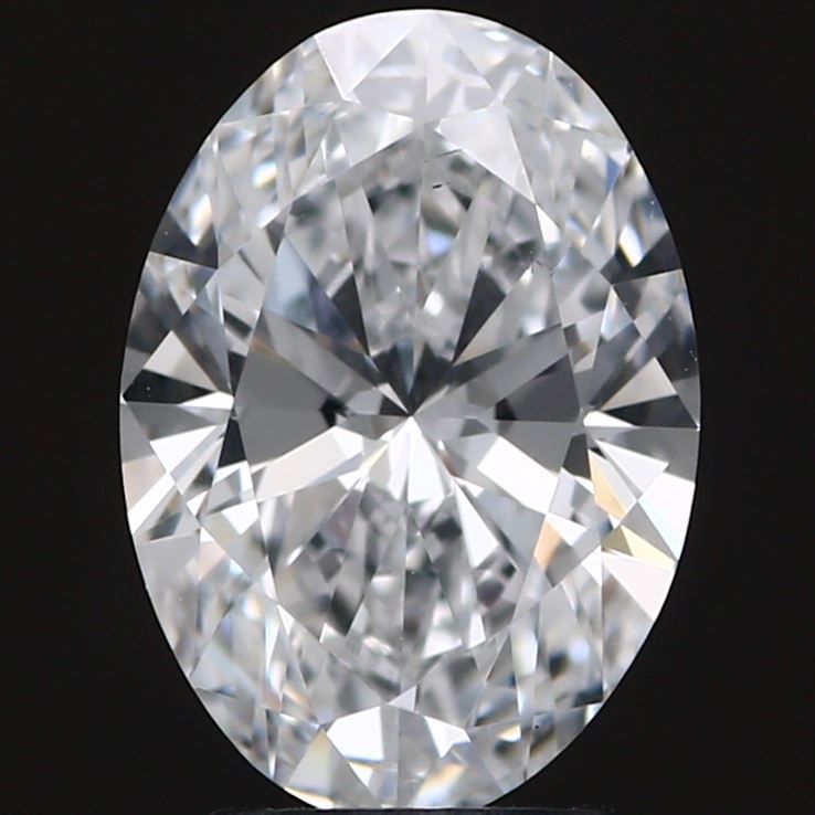 2.70 ct. oval Lab Grown Diamond front image