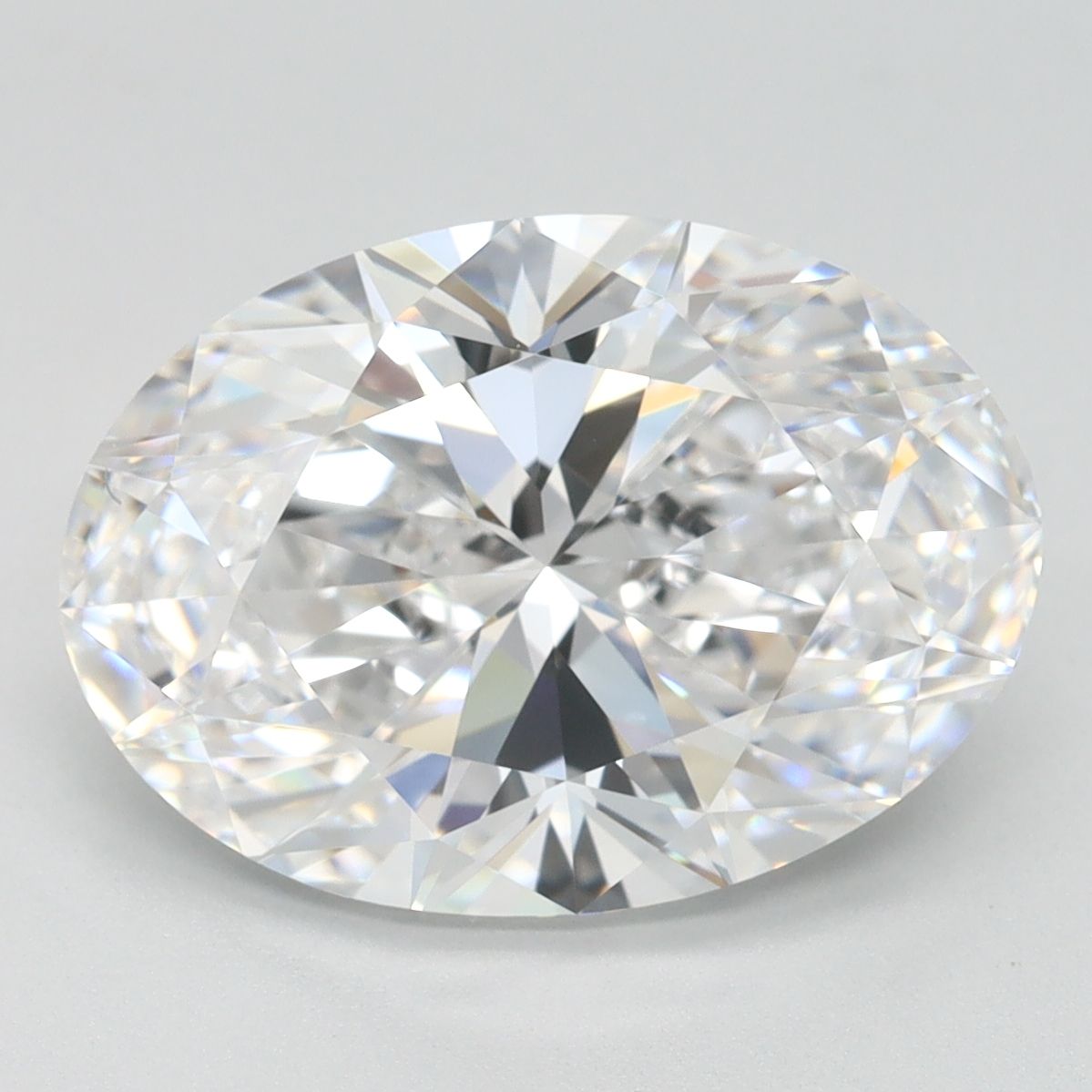 4.15 ct. oval Lab Grown Diamond front image