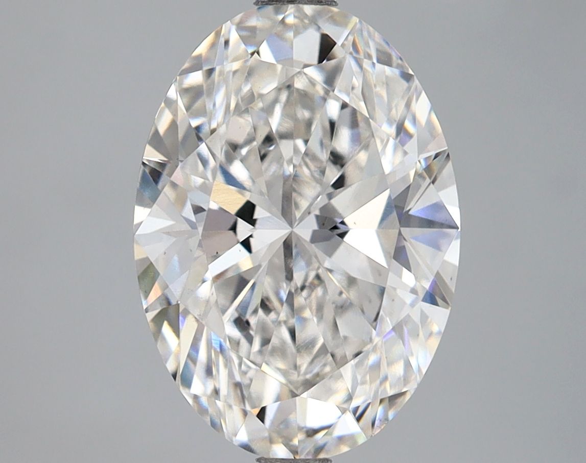 3.65 ct. oval Lab Grown Diamond front image