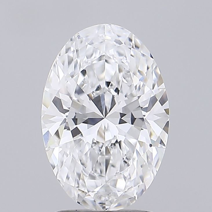 2.03 ct. oval Lab Grown Diamond front image