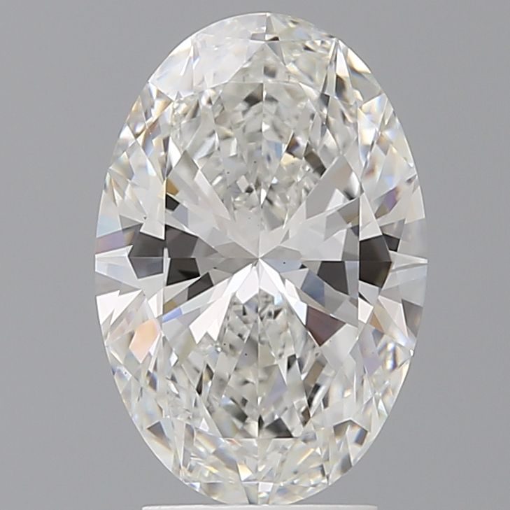 3.50 ct. oval Lab Grown Diamond front image