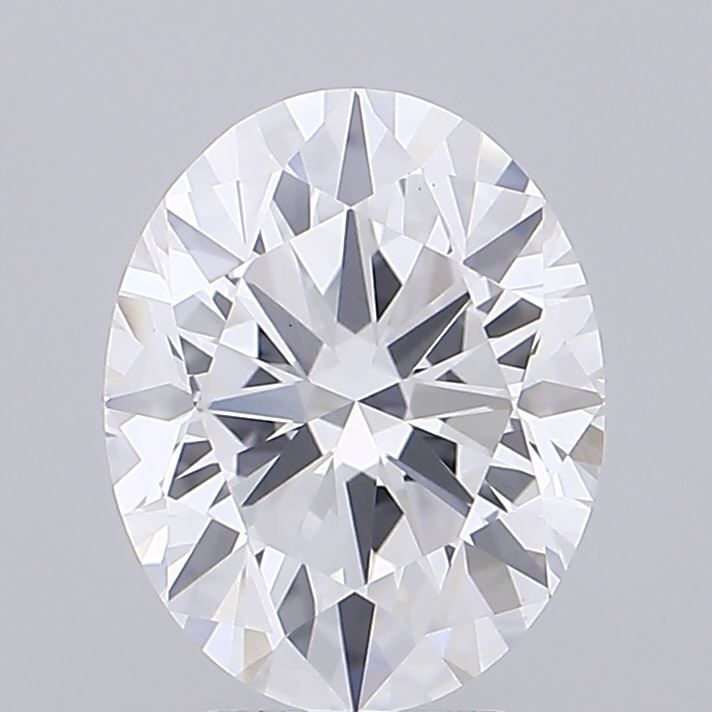 5.00 ct. oval Lab Grown Diamond front image