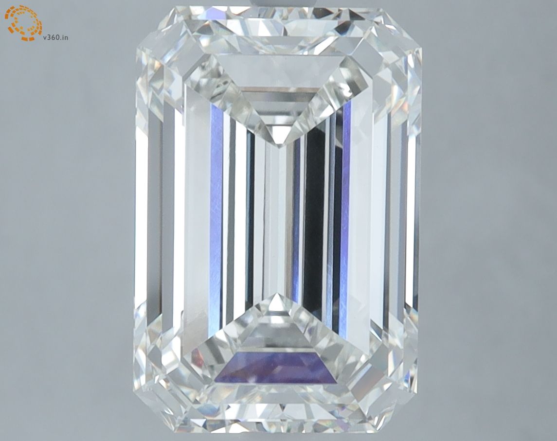 5.03 ct. emerald Lab Grown Diamond front image