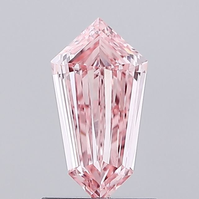 0.74 ct lab-grown Shield Diamond