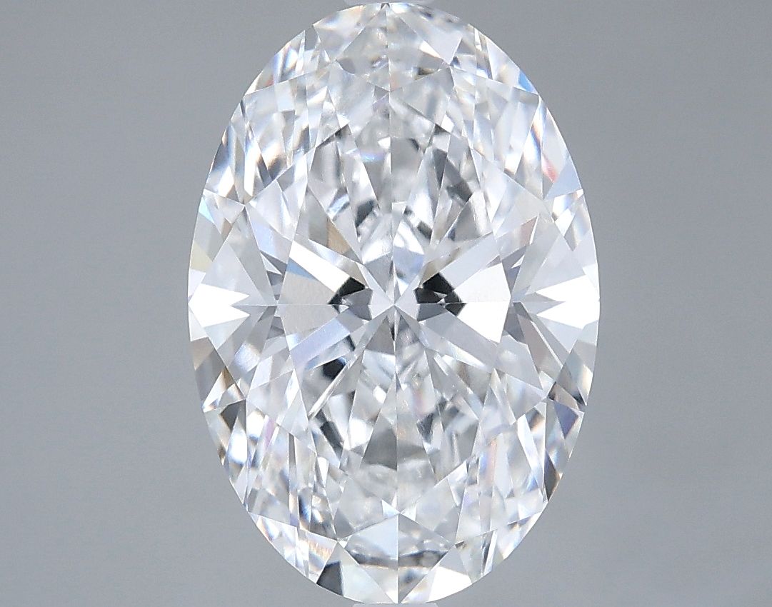 3.78 ct. oval Lab Grown Diamond front image
