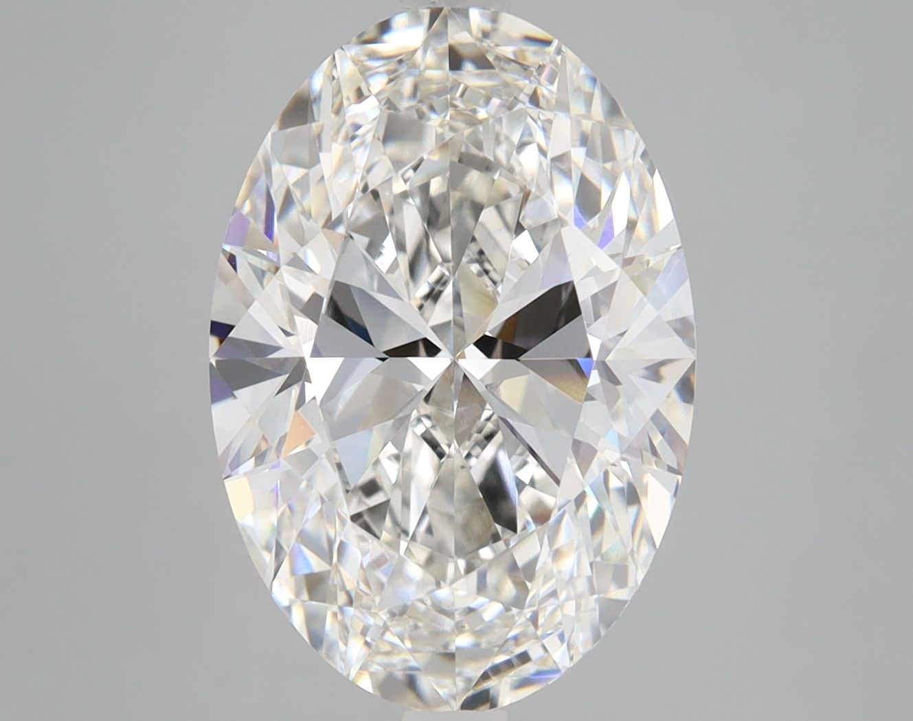5.04 ct. oval Lab Grown Diamond front image