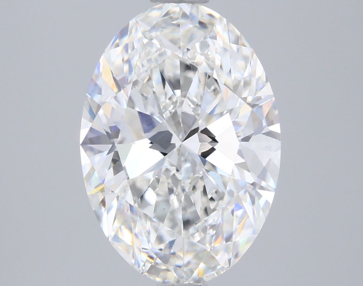 3.08 ct. oval Lab Grown Diamond front image