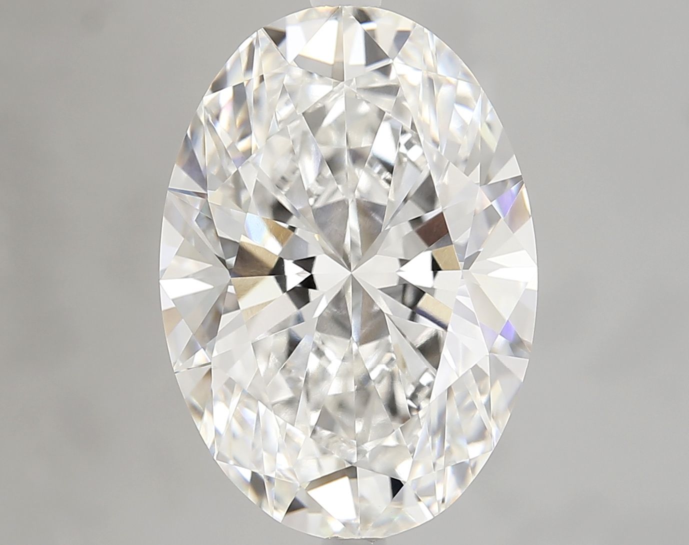 8.10 ct. oval Lab Grown Diamond front image