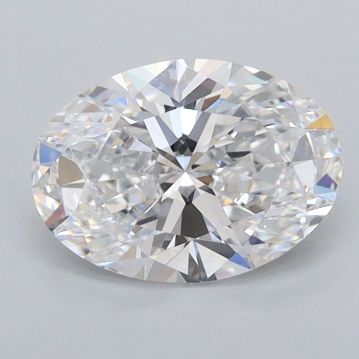1.24 ct. oval Lab Grown Diamond front image