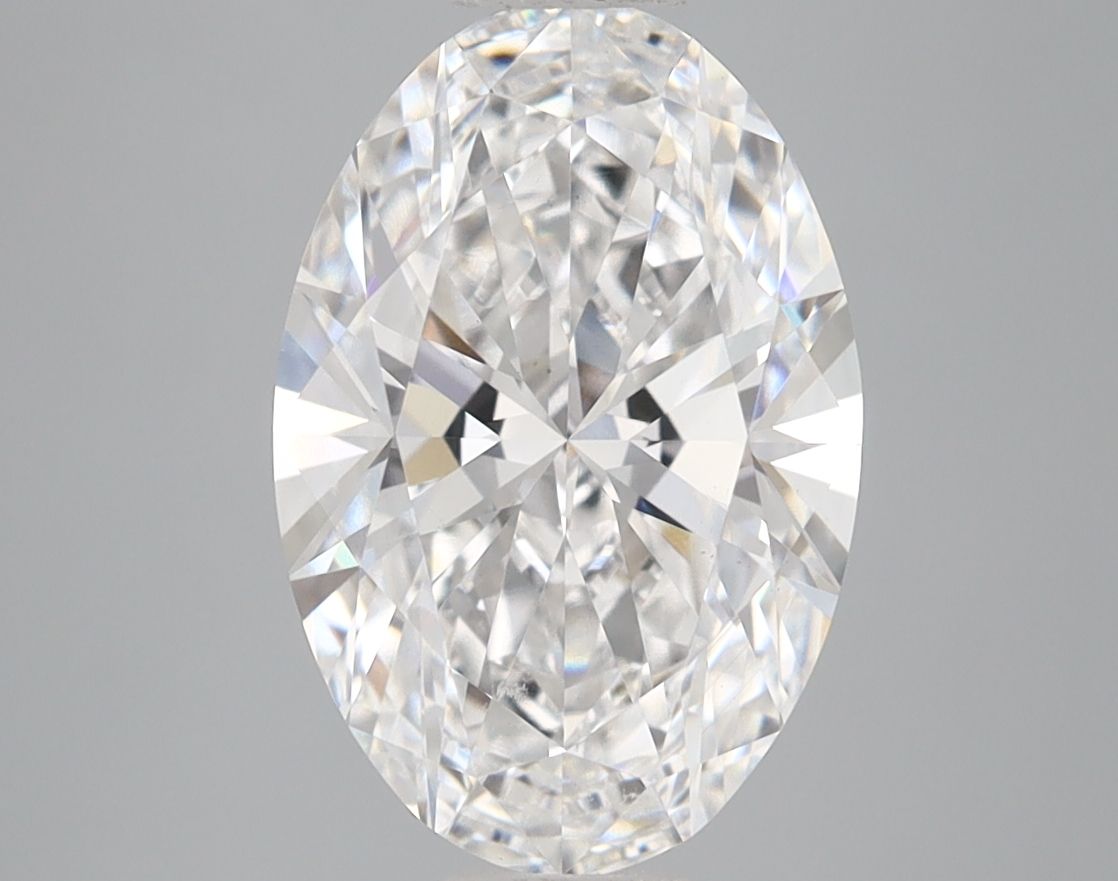 3.02 ct. oval Lab Grown Diamond front image