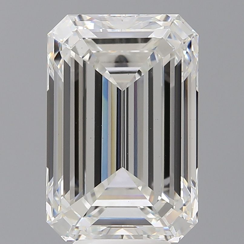 7.03 ct. emerald Lab Grown Diamond front image