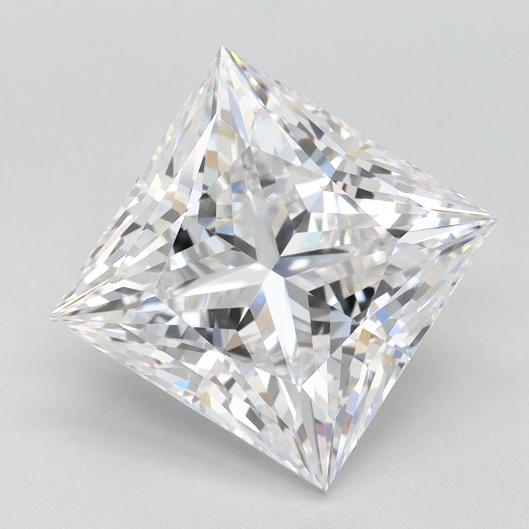 3.04 ct. princess Lab Grown Diamond front image