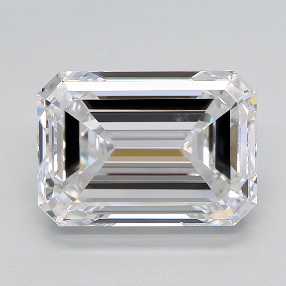 6.27 ct. emerald Lab Grown Diamond front image