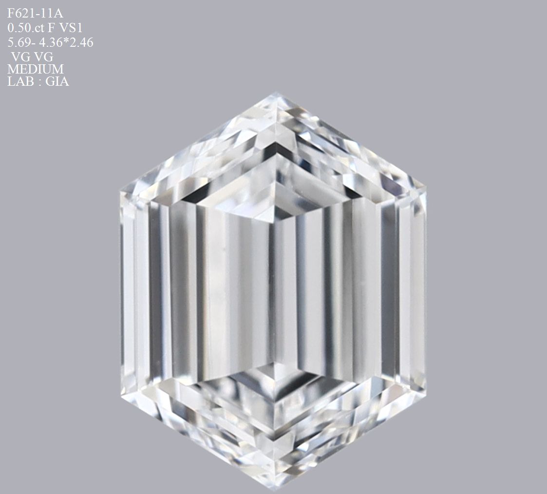 0.5 ct Hexagonal Diamond