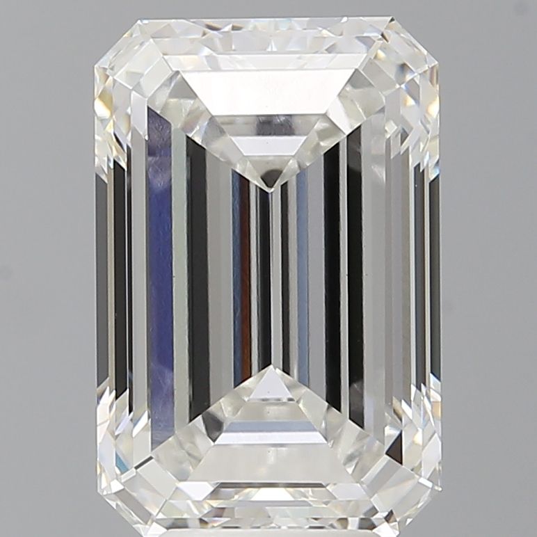 6.59 ct. emerald Lab Grown Diamond front image