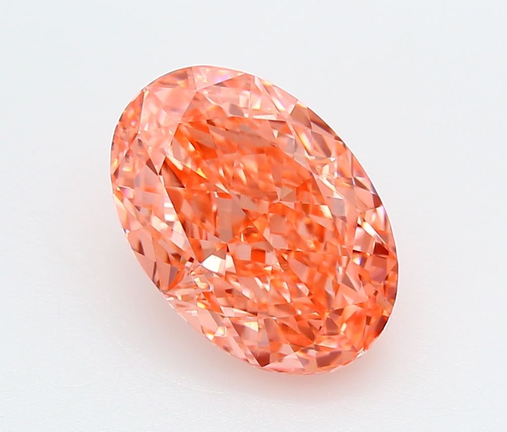 4.08 ct. oval Lab Grown Diamond front image