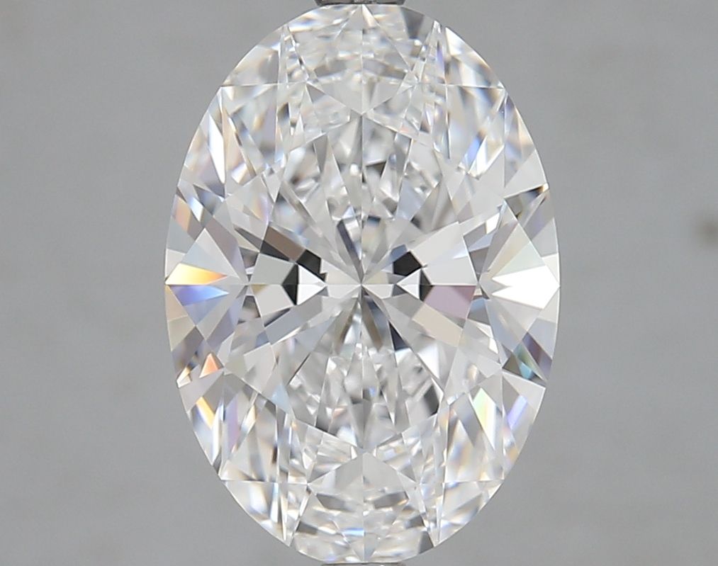 4.14 ct. oval Lab Grown Diamond front image