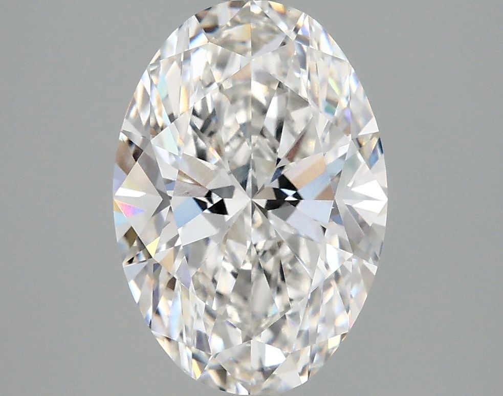 3.06 ct. oval Lab Grown Diamond front image