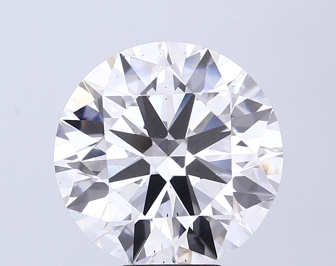 9.07 ct. round Lab Grown Diamond front image