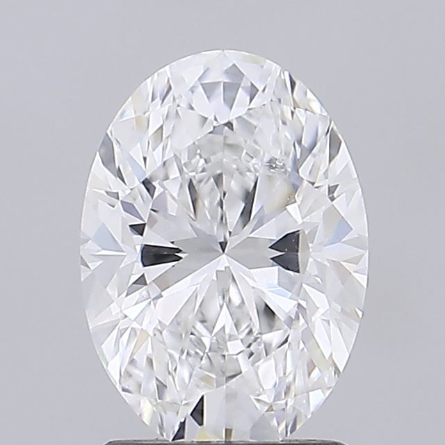 2.01 ct. oval Lab Grown Diamond front image